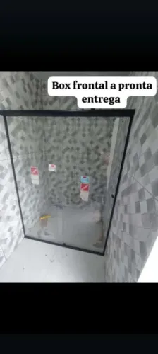 Box para banheiro frontal - entrega rápida