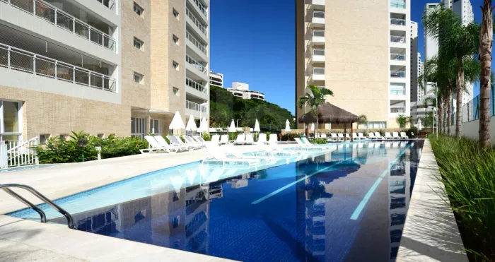 Apartamento À VENDA no condomínio Verdemar Gafisa na praia da Enseada em Guarujá