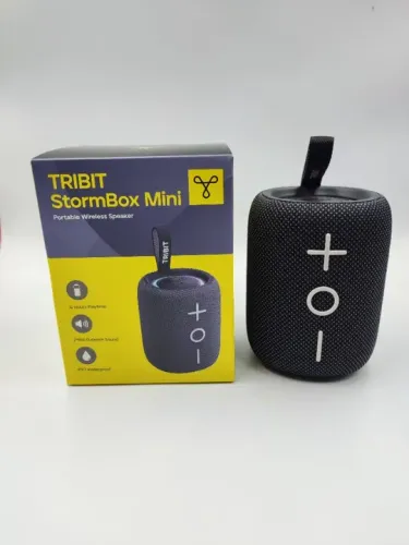Caixa De Som Tribit Stormbox Mini Portátil 12w 360° Bt 5.4