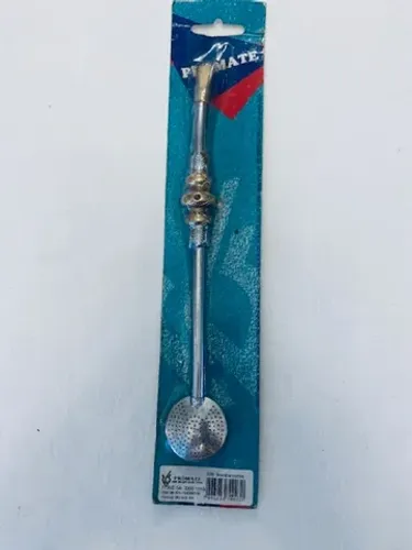 Bomba de Chimarrão curva Promate 26 cm nova