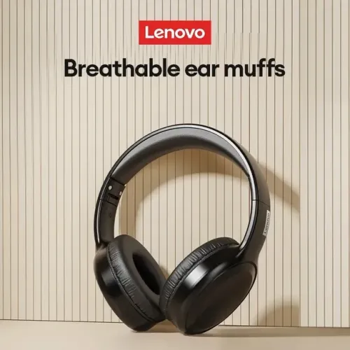Fone Lenovo Headset umLenovo TH30, Bluetooth 5.3, Academia, Game