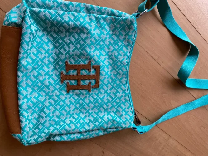 Bolsa de Ombro Tommy Hilfiger Verde - Unissex - Nova