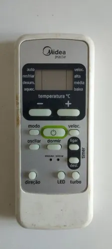 Controle remoto Midea original..