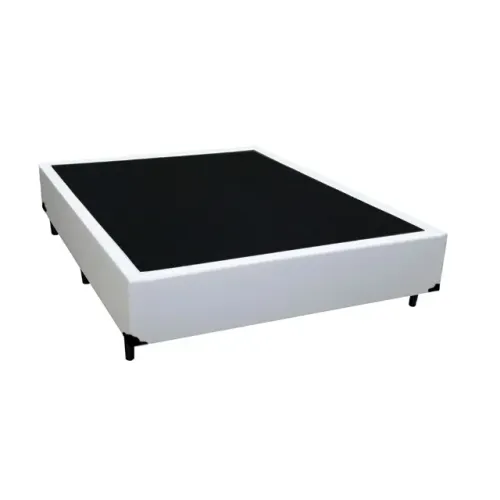 Cama Box Casal Courino Branco