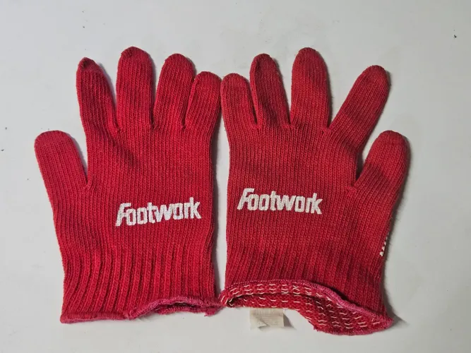 Luvas de mecanico Footwork Formula 1 anos 90 coleção