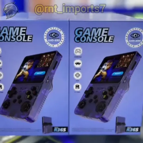 Console portátil vídeo game retrô Gameboy R36S 