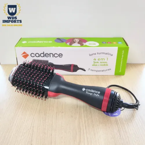 Escova Secadora Cadence 4 em 1 Rouge Style