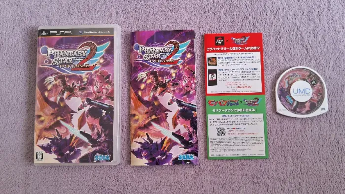 Phantasy Star Portable 2, Original, Japones, Completo, PSP, Sony