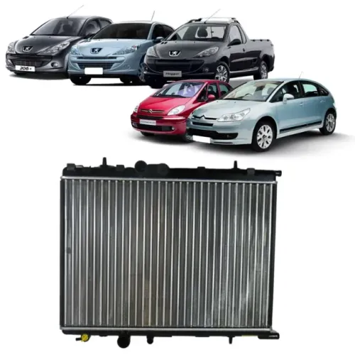Radiador Peugeot 206 / 207 / Hoggar / 307 Citroen C4 Xsara