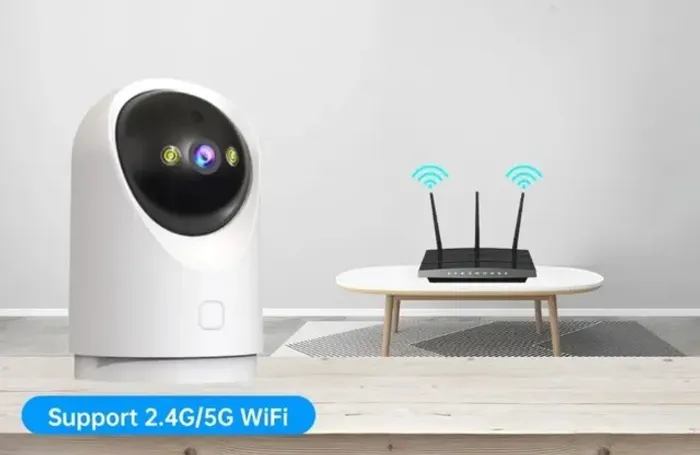 Câmera De Segurança Interna Wifi 5g Visão Noturna Jooan