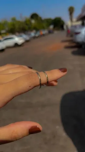 Aliança de casamento em ouro 18k- Par