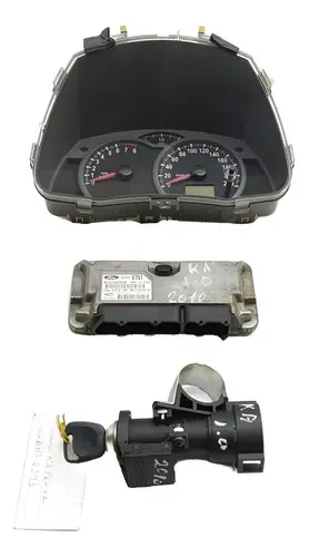 Kit Módulo Injeção Ford Ka 1.0 2010 C/ar Direção Original
