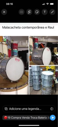 Instrumentos de Percussão caixas malacachetas $300 para blocos escolas