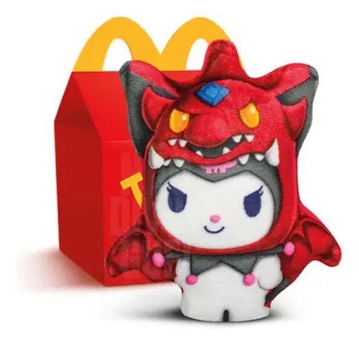 boneco Kuromi Yu-gi-oh X Hello Kitty (Mcdonald's)
