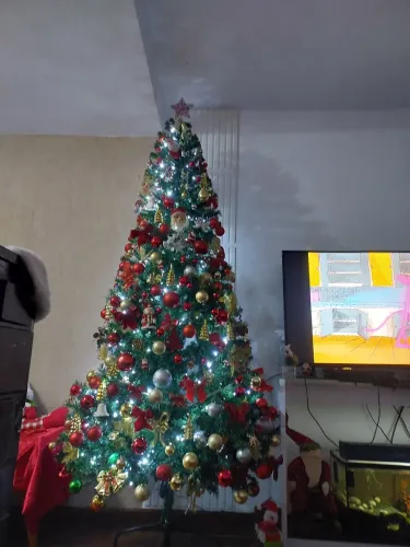 Arvore de Natal pronta 