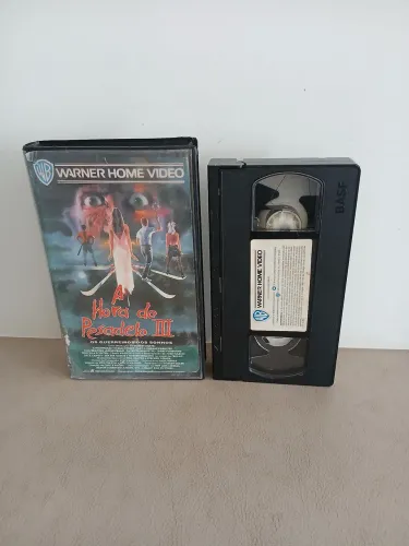 Fita Vhs A Hora do Pesadelo 3 - Freddy Krueger  - Raridade 