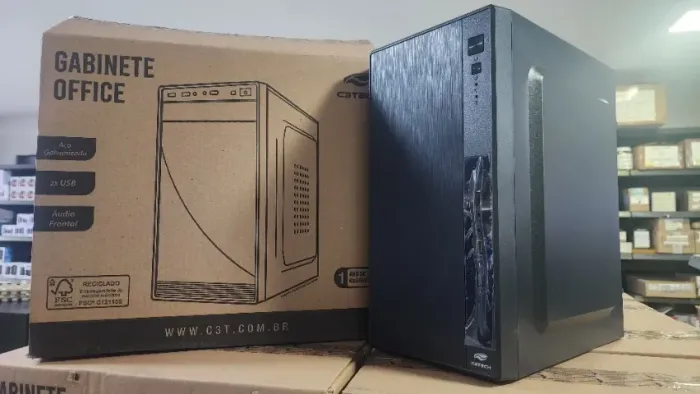 Gabinete básico com fonte atx 230w