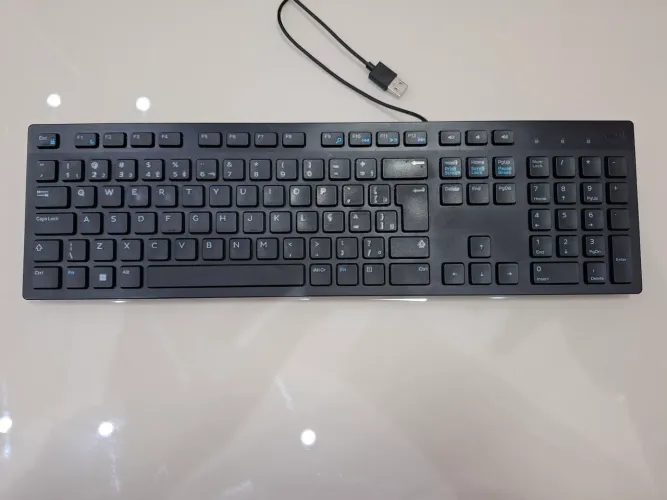 Teclado Multimídia Dell KB216 - ABNT2, Preto