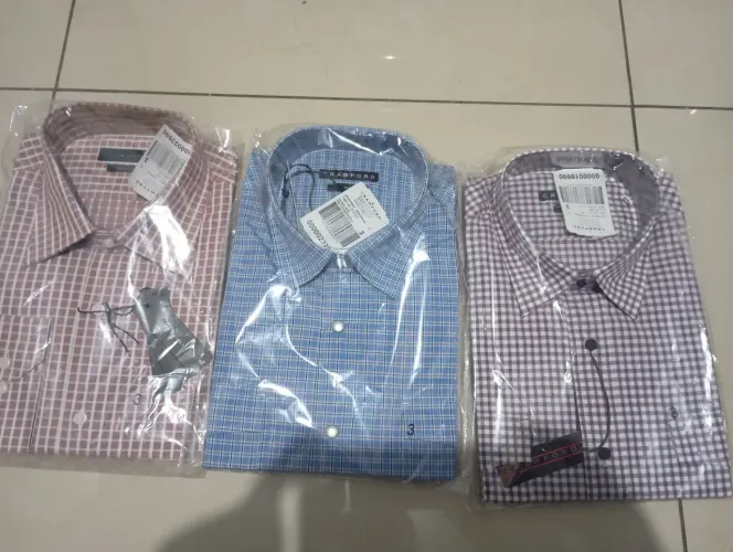 Kit 3 Camisas Crawford Xadrez - Novas
