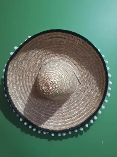 Chapéu mexicano 50cm diâmetro 