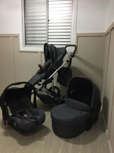 CARRINHO ABC DESIGN DIAMOND - TRIO (Carrinho + Bebê Conforto + Moisés)?