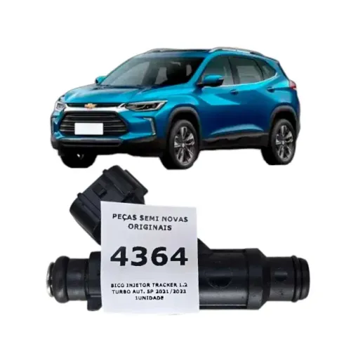  Bico Injetor Tracker 1.2 Turbo Aut. 5p 2021/2023 1unidade     etq4364