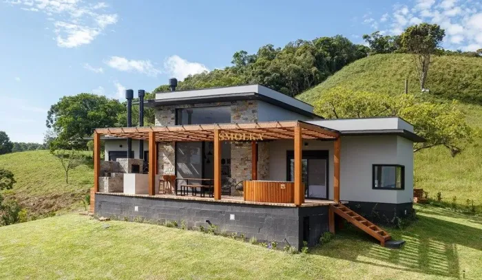Casa a venda em condomínio a venda em Rancho queimado SC