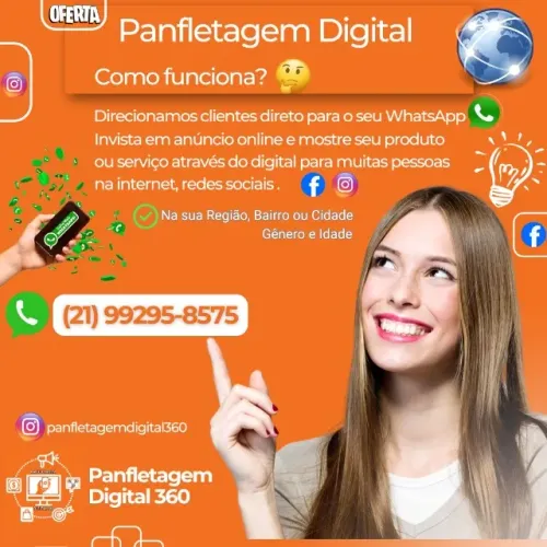Panfletagem Digital 360 | Anúncios direto na tela do celular do seu futuro cliente online
