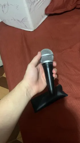Microfone Vocal Shure PGA48 (Pouco Uso) + Bolsa Original