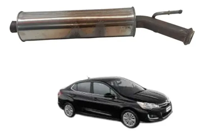 Escapamento Silencioso Intermediário Citroen C4 Lounge 2015