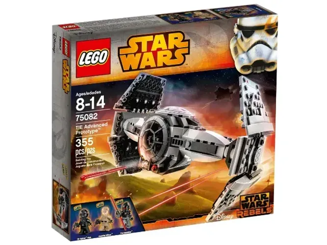 [COMPRADO NOS EUA] LEGO 75082 TIE - completo + box + minis
