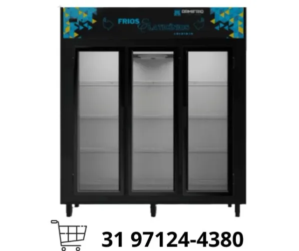 Refrigerador Auto Serviço Ormifrio 3 Portas