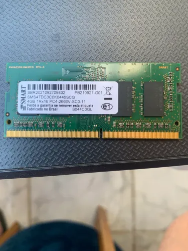 Memória ram smart 4gb