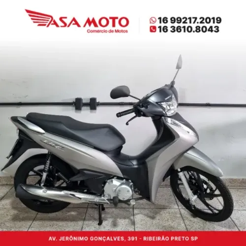 BIZ 125 2023 PRATA** SÓ 800KM**