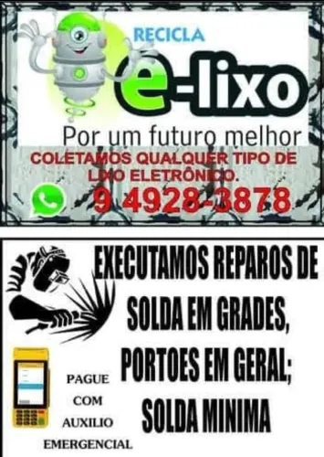 Serviços de soldas em geral