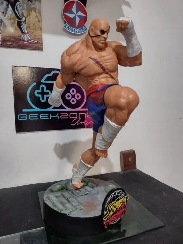 Sagat 43cm action figure
