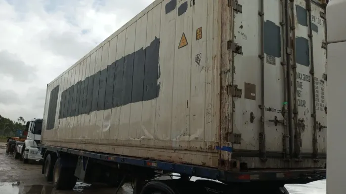 Container para depósito, casa escritório