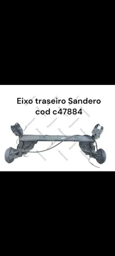 Eixo traseiro Sandero - C47884