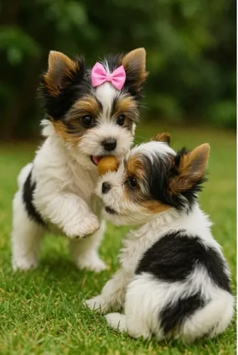 Biewer Terrier Filhote - Beleza, Lealdade e Charme em Miniatura