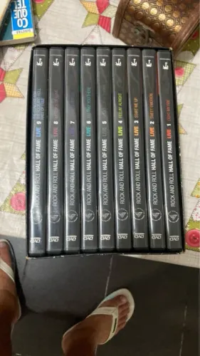 9 dvds Hall of Fame - Rock And Roll