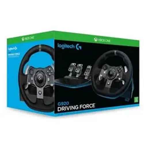 Volante Logitech G920 Driving Force para Xbox Series X|S, Xbox One e PC, 12x 144.99
