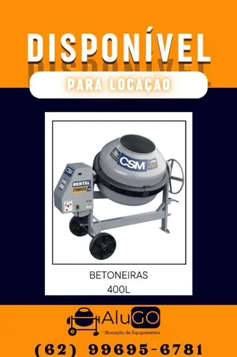 Locação de Betoneiras