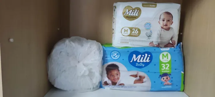 Fraldas bebê M 