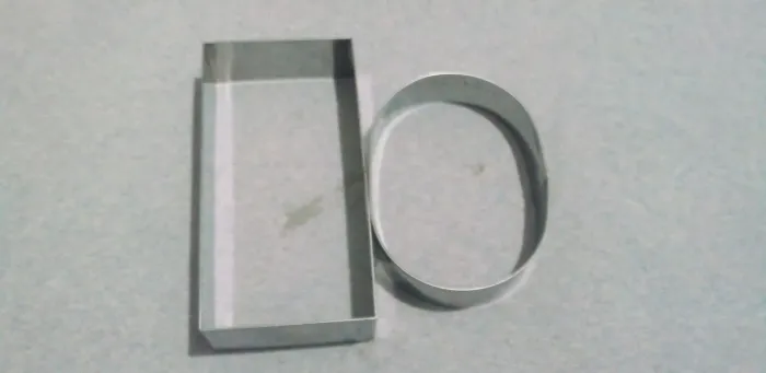 Formas para pastel - Retangular e Oval