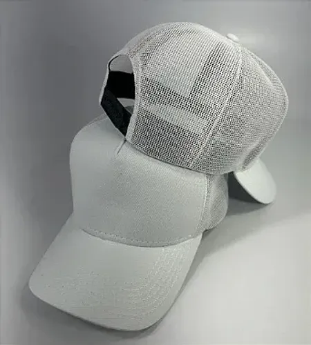 BONÉ LISO SARJA BRANCO TELA BRANCO