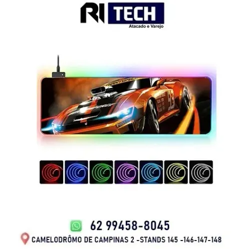 MousePad Gamer RGB Batman 800x300 KP-S011 Knup Diversas Estampas