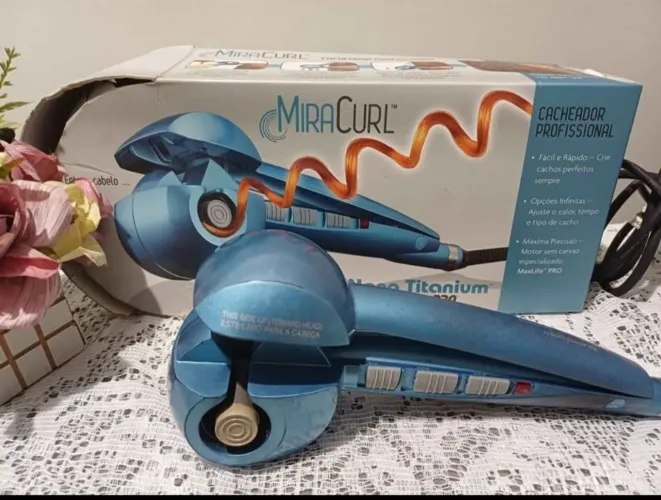 Vendo Modelador de Cachos Profissional MiraCurl Nano Titanium