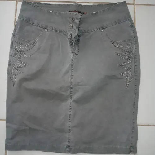 Saia jeans 