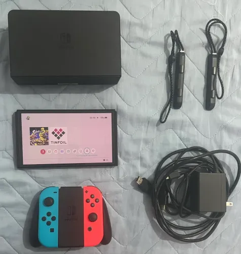 Nintendo Switch Oled desbloqueado 256GB