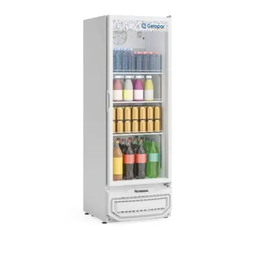 Refrigerador Vertical Porta de Vidro 410 Litros GPTU-40 EL Gelopar